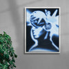 Inner Worlds contemporary wall art print by Antoine Paikert - sold by DROOL
