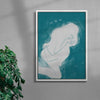 Make Love contemporary wall art print by mareykrap - sold by DROOL