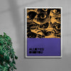 All eyes on you. contemporary wall art print by Jorge Santos - sold by DROOL