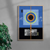Izu contemporary wall art print by Shinzo Noda - sold by DROOL