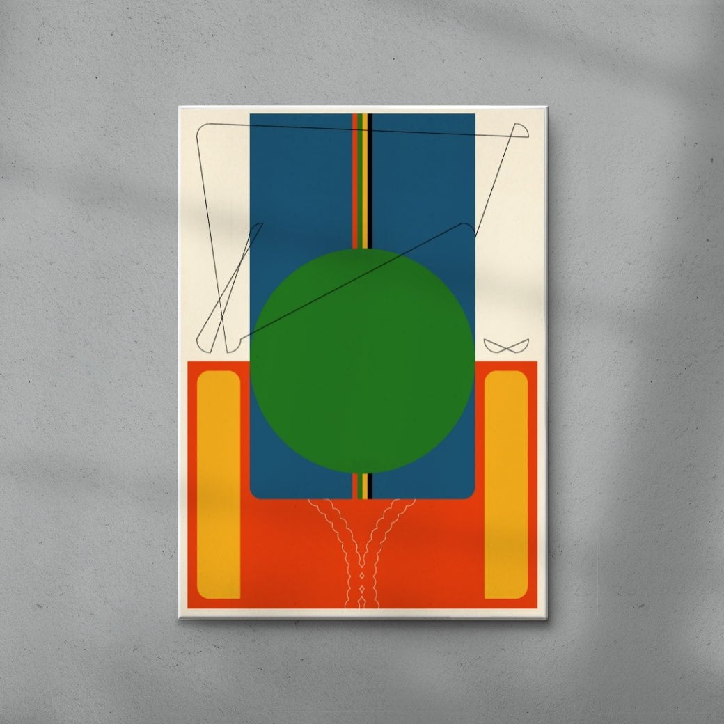 Release contemporary wall art print by Tristan Huschke - sold by DROOL