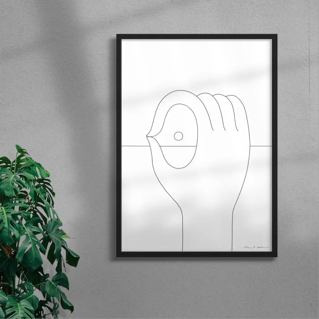 focus contemporary wall art print by CHIAKI KOBAYASHI - sold by DROOL