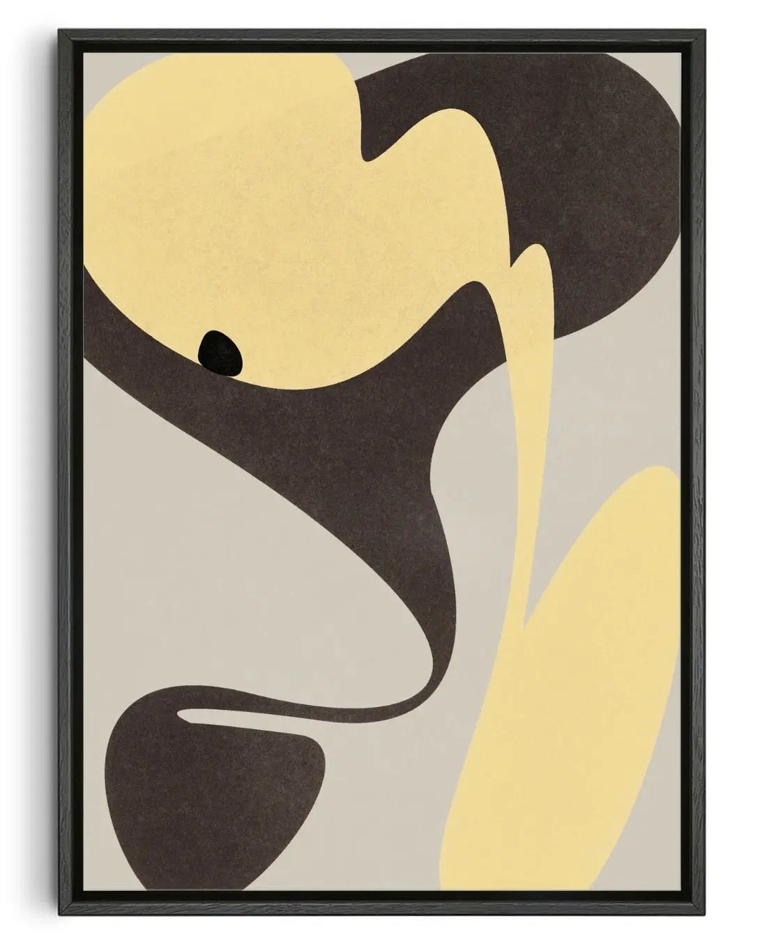 Bee contemporary canvas art print by frisk - sold by DROOL