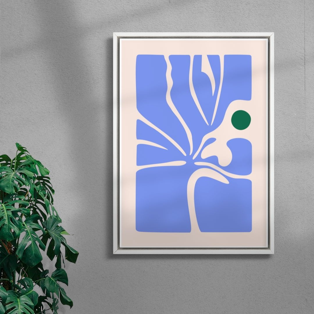 Oasis contemporary wall art print by Kim Van Vuuren - sold by DROOL