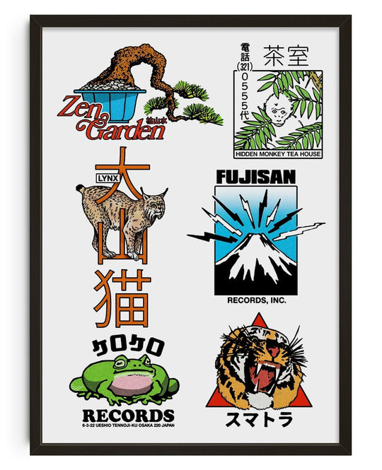 Showa-Markierungen 2