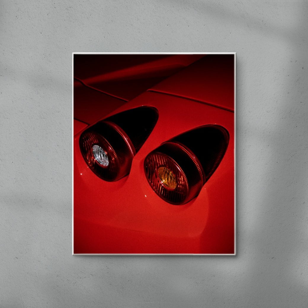 ROSSO contemporary wall art print by Gregory Tauziac - sold by DROOL