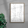 Trust the Process contemporary wall art print by Pangram Pangram Foundry - sold by DROOL