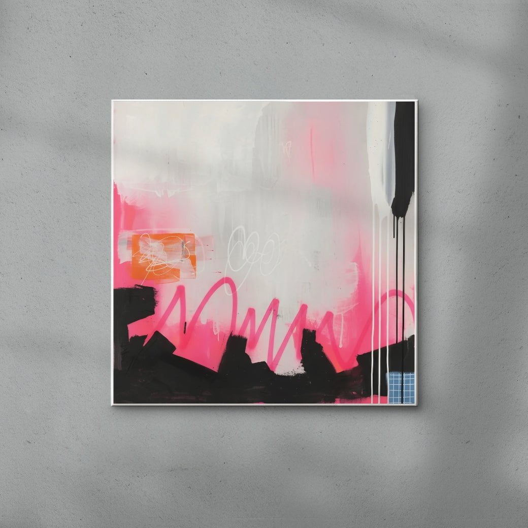 Mmm contemporary wall art print by Dom Russo - sold by DROOL