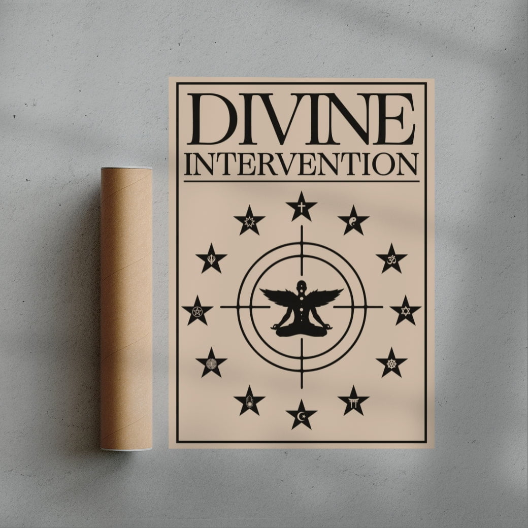 Divine Intervention contemporary wall art print by Utsav Verma - sold by DROOL