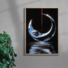 SILENT NIGHT contemporary wall art print by dolorsilentium - sold by DROOL