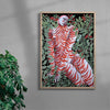 Adeline contemporary wall art print by Carla Petelski - sold by DROOL
