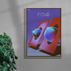 Your Company contemporary wall art print by Paulina Almira - sold by DROOL