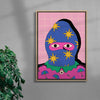 See you 2 contemporary wall art print by Azaazelus - sold by DROOL