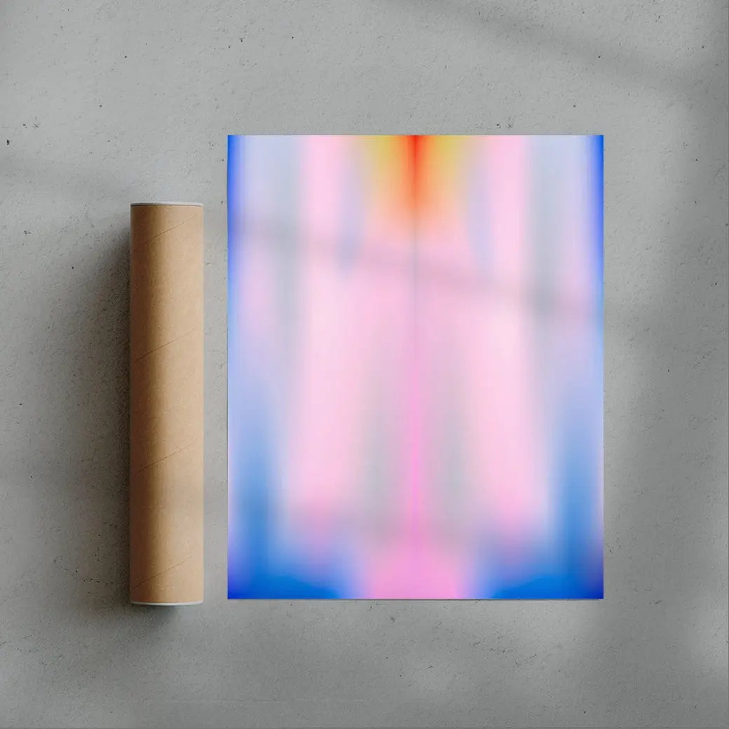 Record 01 contemporary wall art print by Federico Sánchez - sold by DROOL