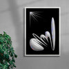 Four Twenty contemporary wall art print by Kim Van Vuuren - sold by DROOL