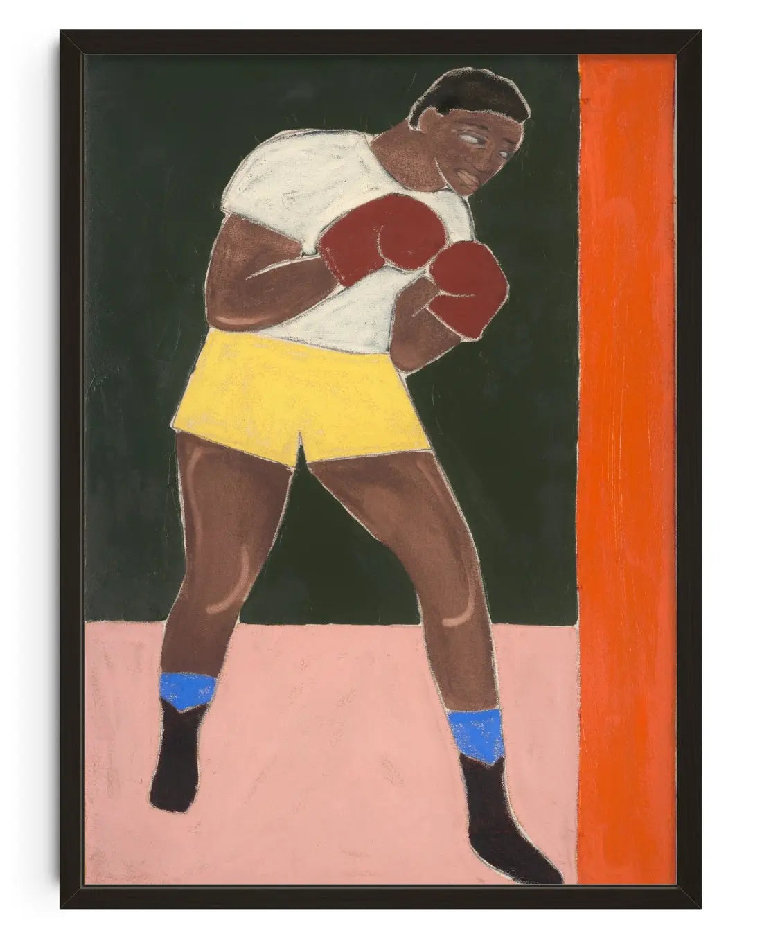 Soft Hands contemporary art print by Lottie Burns - sold by DROOL