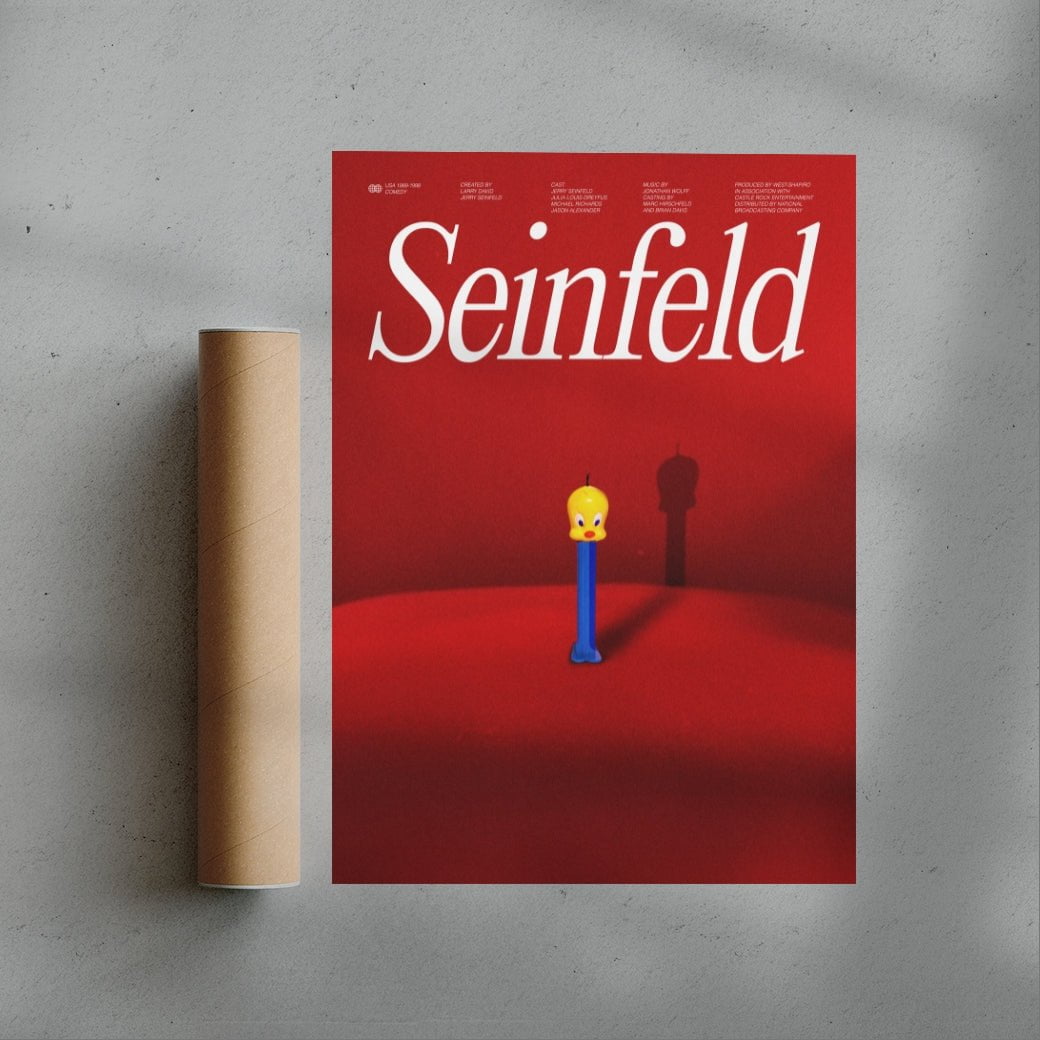 Seinfeld contemporary wall art print by Justyna Frąckiewicz - sold by DROOL