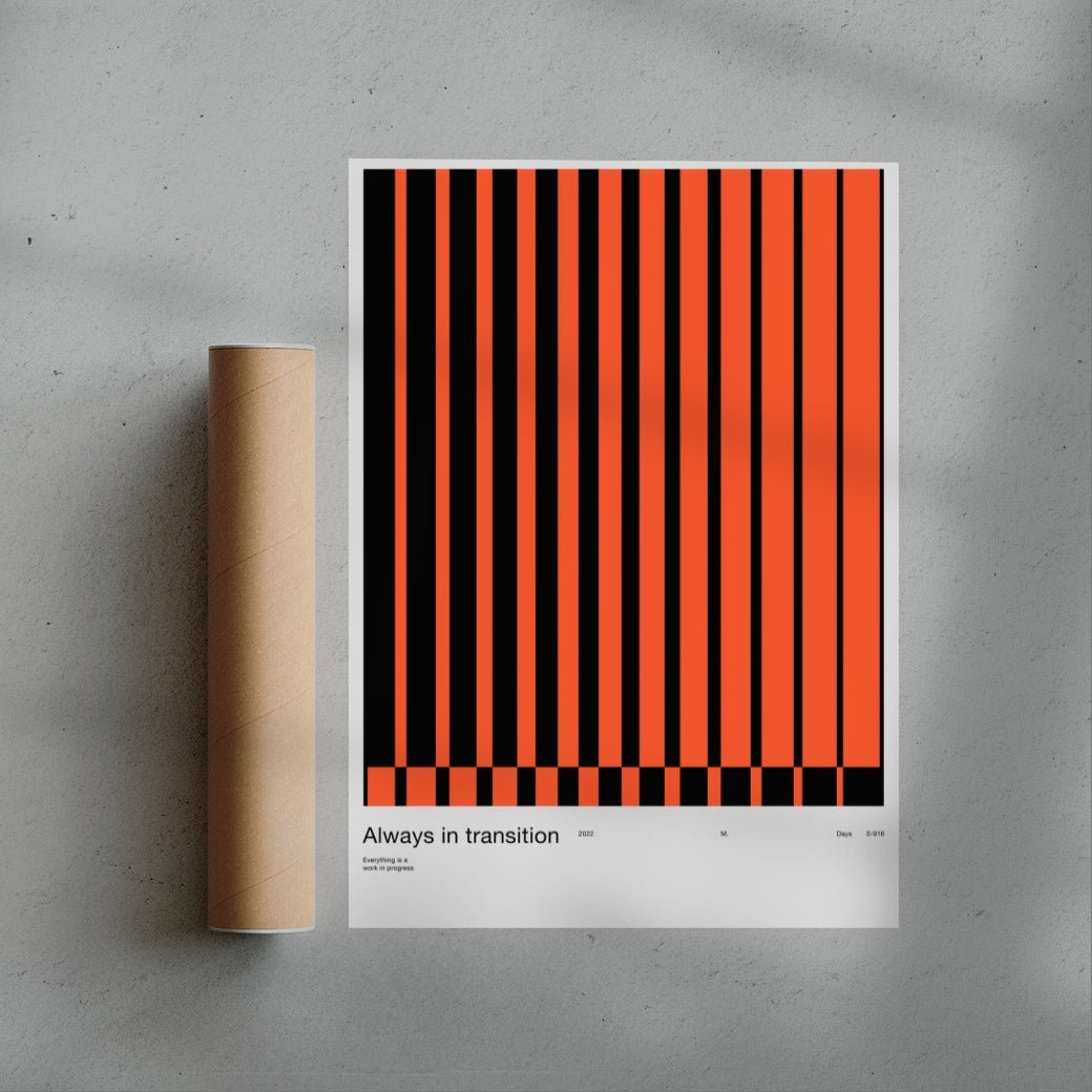 Always in transition contemporary wall art print by Mirza Talovic - sold by DROOL