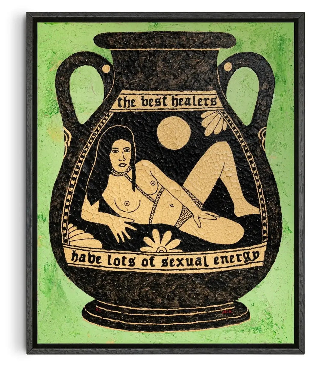 Pot 35 contemporary wall art print by Julien Jaca - sold by DROOL
