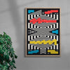 LOVE INTEGRITY TRUTH contemporary wall art print by Xtian Miller - sold by DROOL