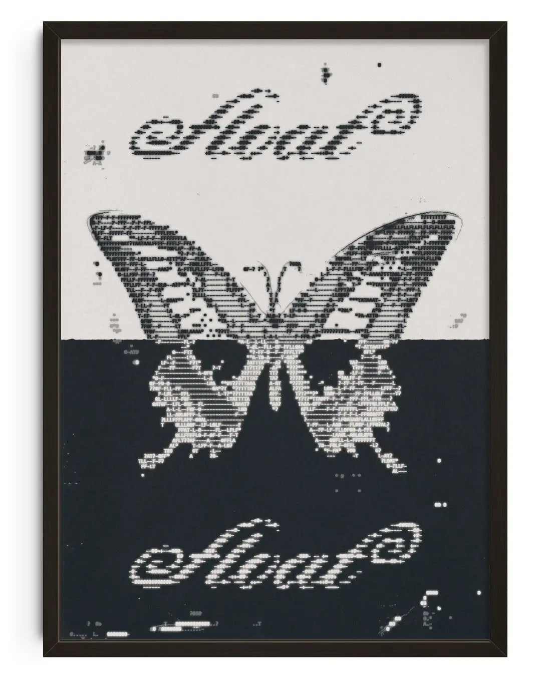 Float B+W contemporary wall art print by KBAR studio - sold by DROOL