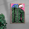 Love Grows contemporary wall art print by Carla Petelski - sold by DROOL