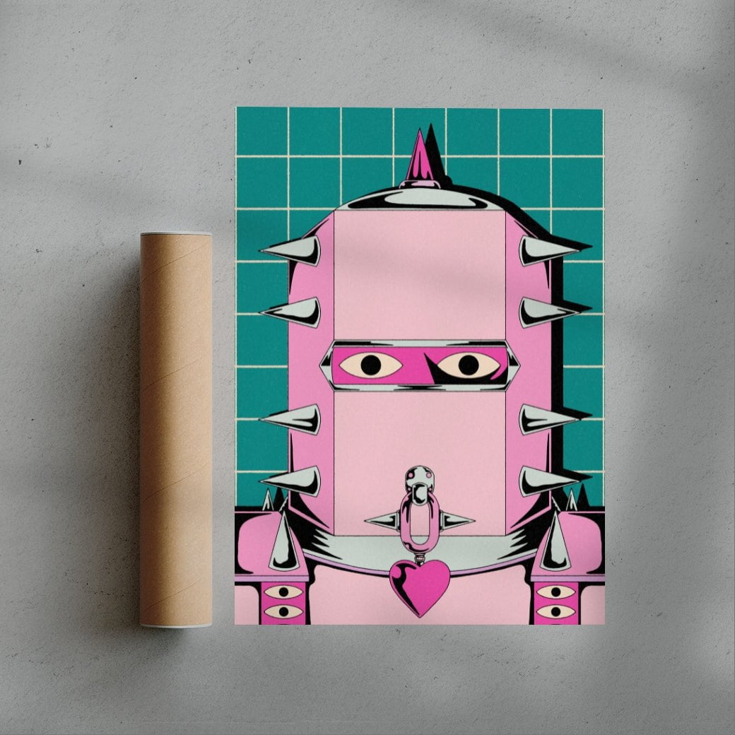 See You 3 contemporary wall art print by Azaazelus - sold by DROOL