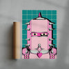 See You 3 contemporary wall art print by Azaazelus - sold by DROOL