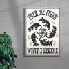 Free From Desire contemporary wall art print by Alexander Khabbazi - sold by DROOL