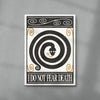 Do Not Fear contemporary wall art print by Alexander Khabbazi - sold by DROOL