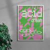 Acid Dream contemporary wall art print by Sven Silk - sold by DROOL