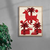 Before the Smoke contemporary wall art print by Kwonny - sold by DROOL