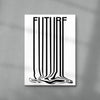Future contemporary wall art print by Ignorance1 - sold by DROOL