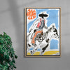 Rapid contemporary wall art print by Caitlin Flood-Molyneux - sold by DROOL