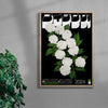 Viburnum Plicatum contemporary wall art print by George Kempster - sold by DROOL