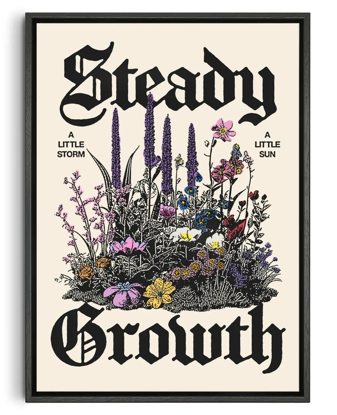 STEADY GROWTH contemporary canvas print by Kido - sold by DROOL