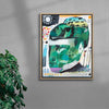 Viva Gareth Bale contemporary wall art print by Billy Bagilhole - sold by DROOL