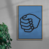 Handy contemporary wall art print by Adam Foster - sold by DROOL