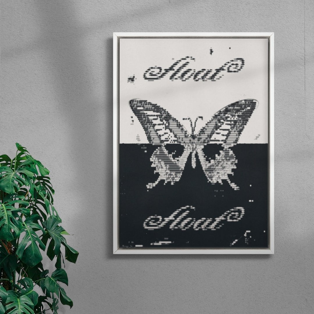 Float B+W contemporary wall art print by KBAR Archive - sold by DROOL
