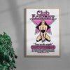 Club Ecstasy contemporary wall art print by Othman Zougam - sold by DROOL
