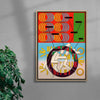 Space Track contemporary wall art print by Tristan Huschke - sold by DROOL