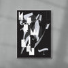 Hormigón contemporary wall art print by Naia Escribano - sold by DROOL