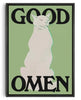 Load image into Gallery viewer, Good Omen (Green) contemporary wall art print by Utsav Verma - sold by DROOL