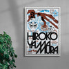 Zhao Dai Pres. Hiroko Yamamura contemporary canvas art print by MENSLIES - sold by DROOL