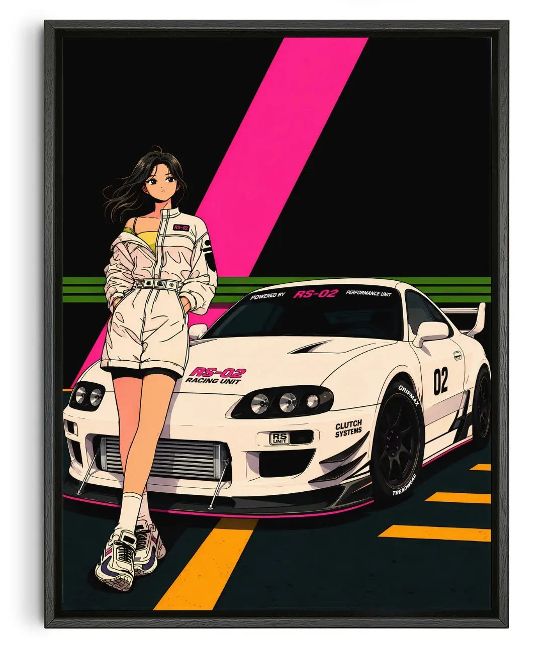Drift Division 03 contemporary canvas print by MelancholyMachinations - sold by DROOL