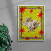 My Lucky Rabbit Foot contemporary wall art print by Kwonny - sold by DROOL