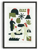 Load image into Gallery viewer, Aquarius contemporary wall art print by Rikki Hewitt - sold by DROOL
