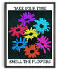 Cargar imagen en el visor de la galería, Take Your Time, Smell The Flowers contemporary wall art print by Othman Zougam - sold by DROOL