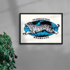 The World is Yours contemporary wall art print by Othman Zougam - sold by DROOL