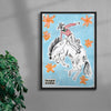 Buckaroo contemporary wall art print by Caitlin Flood-Molyneux - sold by DROOL